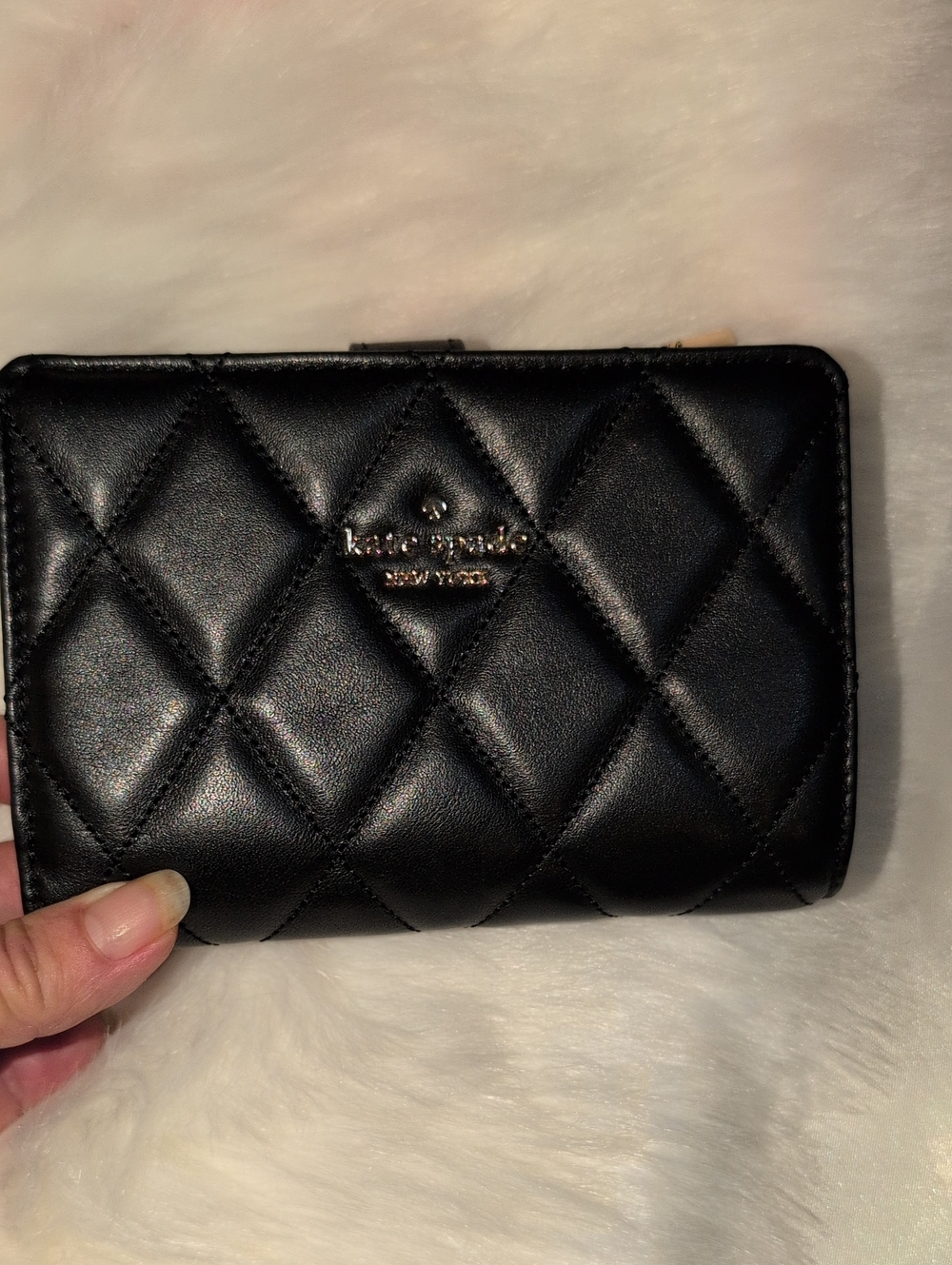 Kate Spade Quilted Medium Bifold Wallet - Style # KN755